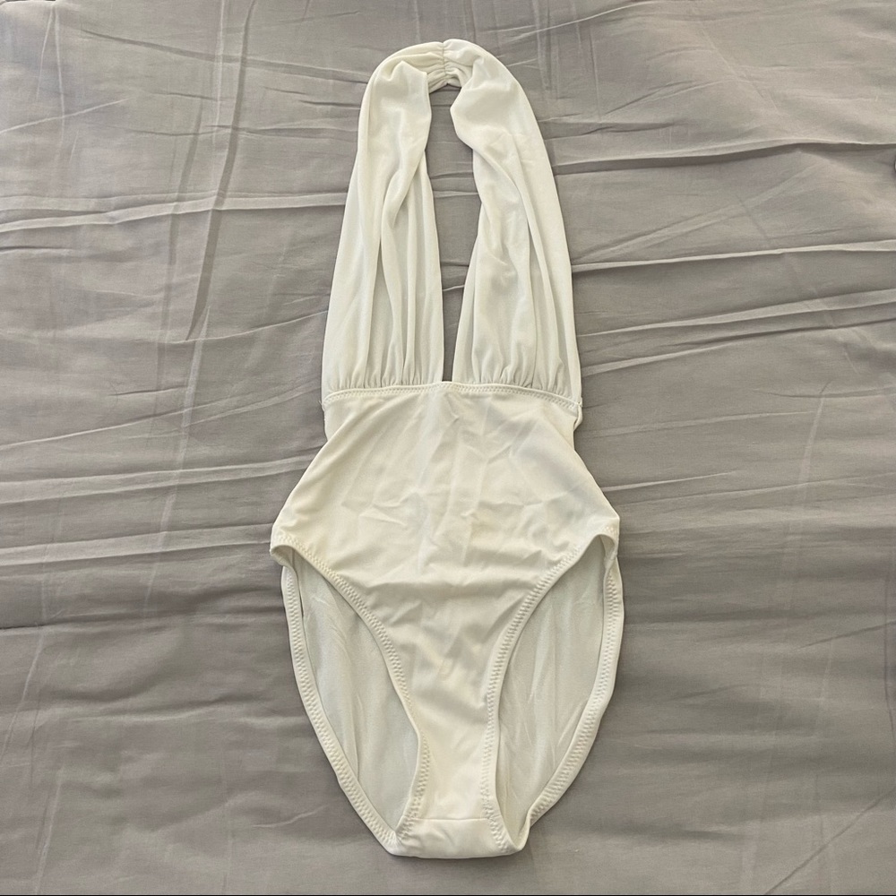Norma Kamali | Halter One Piece Swimsuit | Size XS